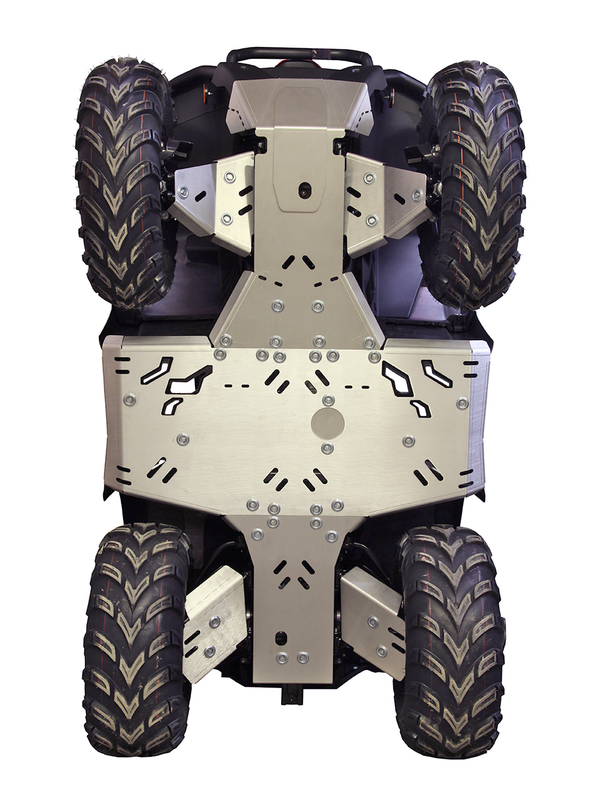 SKID PLATE, ALU C450/520 SHORT 2023+