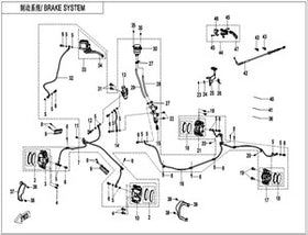 Brake pad assy front
