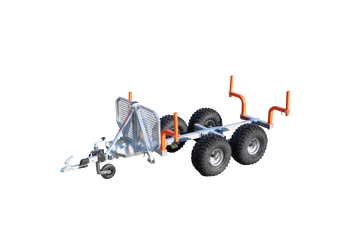 Pro-Terra TerraLog TL1200 fyrstakars timmervagn - 0