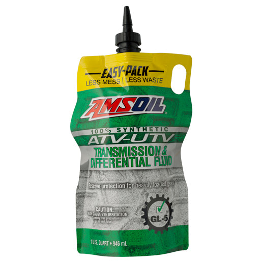 AMSOIL Synthetic ATV/UTV Transmission & Differential Fluid 946 ml