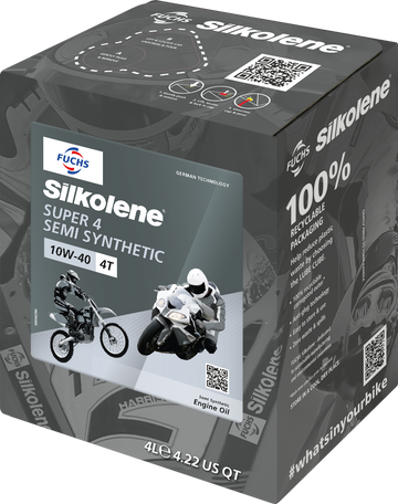 Silkolene Super 4 10W-40 4 L CUBE