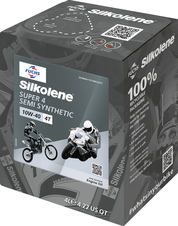 Silkolene Super 4 10W-40 4 L CUBE