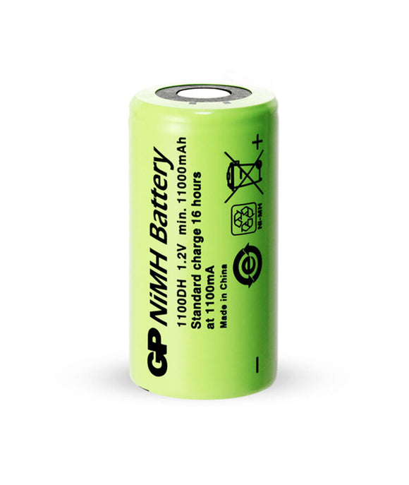 GP D industribatteri NiMH 1,2 V 1100 mAh