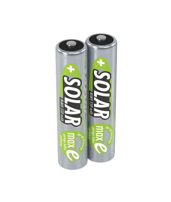 Ansmann Solar AAA laddbara batterier 1,2 V 550 mAh – 2-pack