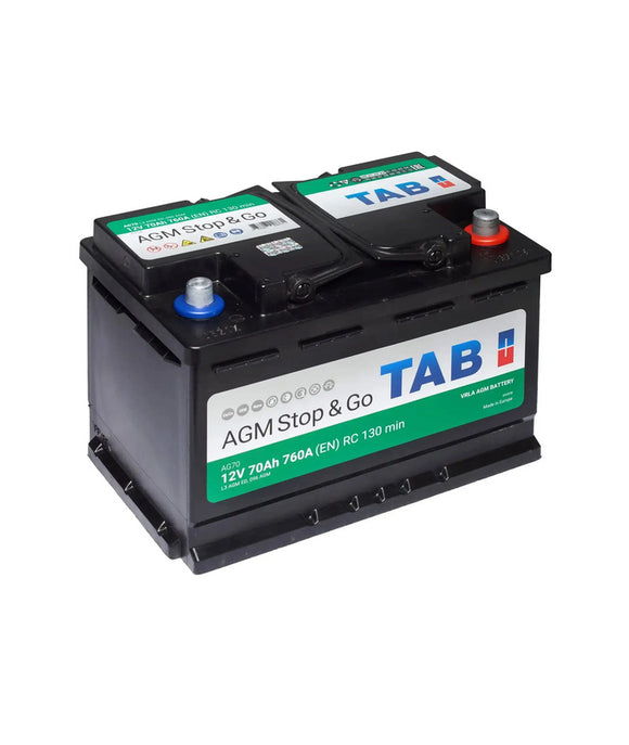 70 Ah Start TAB AGM