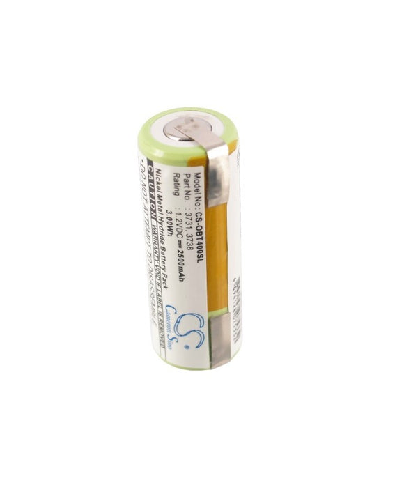 Laddbart ersättningsbatteri för Oral-B-tandborste 1,2 V 2500 mAh