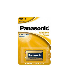 Panasonic Alkaline Power 9 V 6LR61 batteri