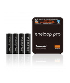 Panasonic Eneloop Pro AA laddbara batterier 1,2 V 2500 mAh – 4-pack