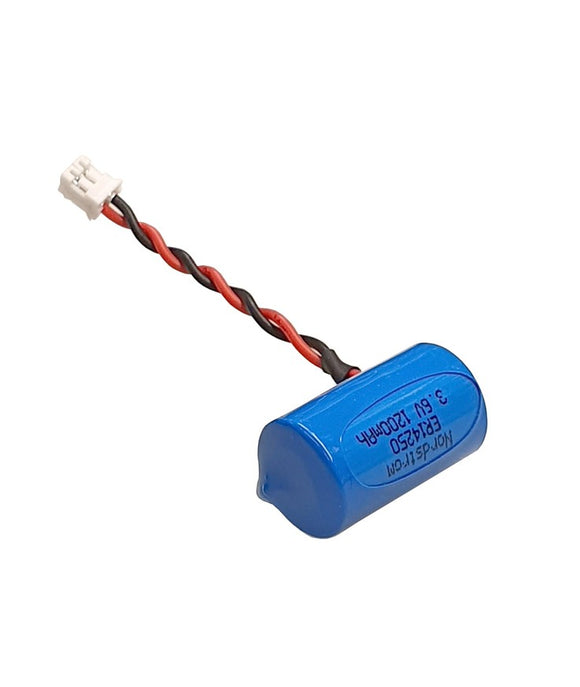 ER14250 litiumbatteri 3,6 V 1200 mAh med sladd