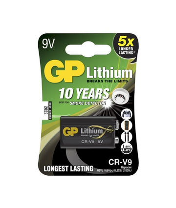 GP Lithium Longlife 9 V batteri