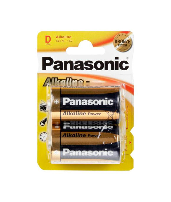 Panasonic Alkaline Power D LR20 1,5 V – 2-pack