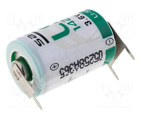 Saft LS14250PFR 1/2 AA litiumbatteri 3,6 V för kretskort