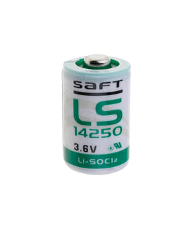 Saft LS14250 1/2 AA litiumbatteri 3,6 V 1200 mAh