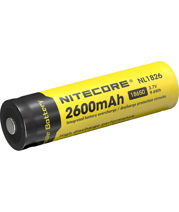 Nitecore NL1826 18650 laddbart Li-ion-batteri 3,7 V 2600 mAh