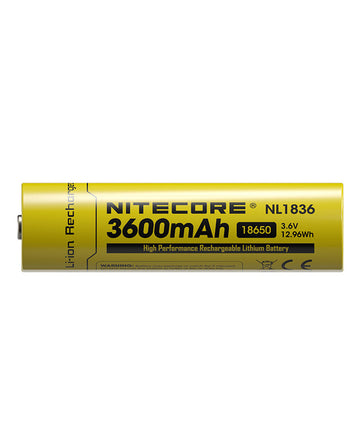 Nitecore NL1836 18650 laddbart Li-ion-batteri 3,7 V 3600 mAh