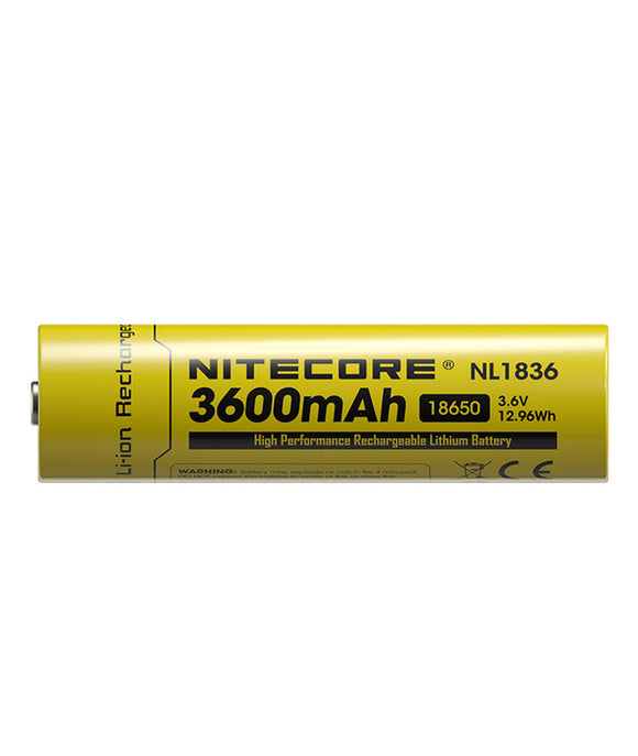 Nitecore NL1836 18650 laddbart Li-ion-batteri 3,7 V 3600 mAh