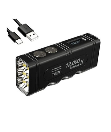 Nitecore Ficklampa TM12K, 12 000 LM