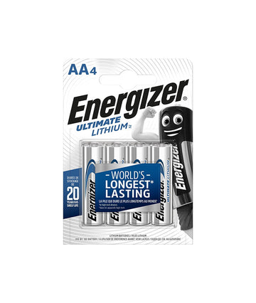 Energizer Ultimate Lithium AA L91 1,5 V – 4-pack