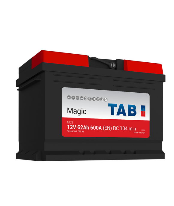 62 Ah Startbatteri TAB, M62