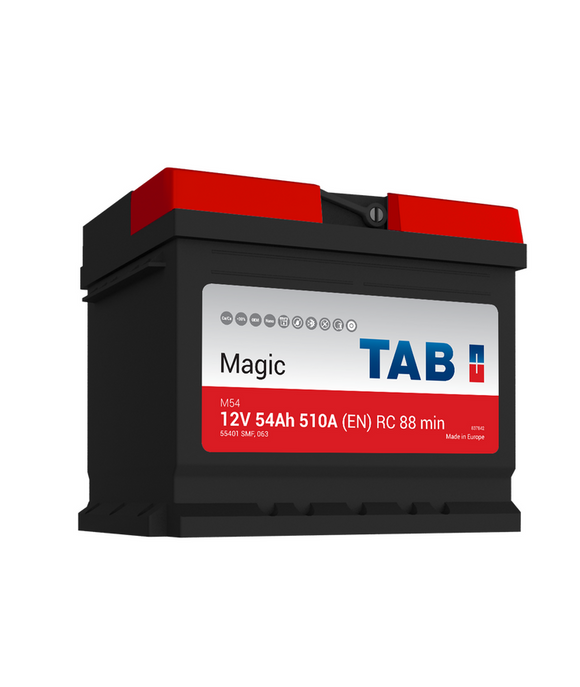 54 Ah Startbatteri TAB