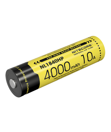 Nitecore NL1840HP 18650 laddbart Li-ion-batteri 4000 mAh