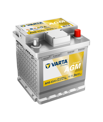 40 Ah Startbatteri Varta Dynamic AGM A10