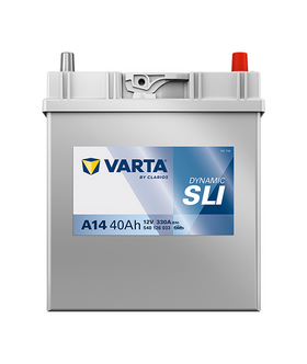 40 Ah Startbatteri Varta Dynamic SLI A14