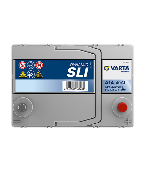 40 Ah Startbatteri Varta Dynamic SLI A14