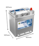 40 Ah Startbatteri Varta Dynamic A13
