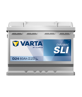 60 Ah Startbatteri Varta Dynamic SLI D24