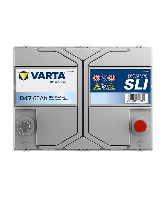 60 Ah Startbatteri Varta Dynamic SLI D47