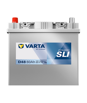 60 Ah Startbatteri Varta Dynamic SLI D48