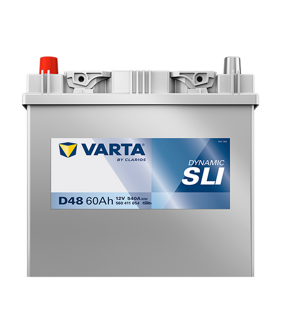 60 Ah Startbatteri Varta Dynamic SLI D48