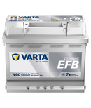 60 Ah Startbatteri Varta Dynamic EFB N60