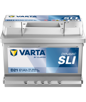 61 Ah Startbatteri Varta Dynamic SLI D21