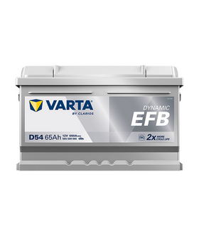 65 Ah Startbatteri Varta Dynamic EFB D54