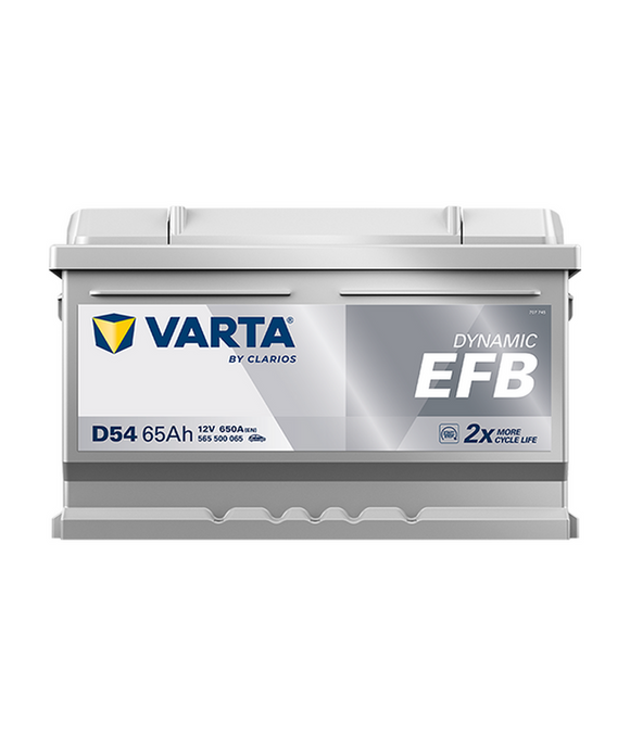 65 Ah Startbatteri Varta Dynamic EFB D54