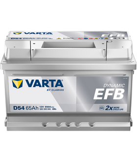 65 Ah Startbatteri Varta Dynamic EFB D54