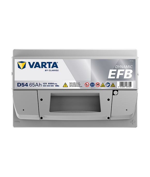 65 Ah Startbatteri Varta Dynamic EFB D54
