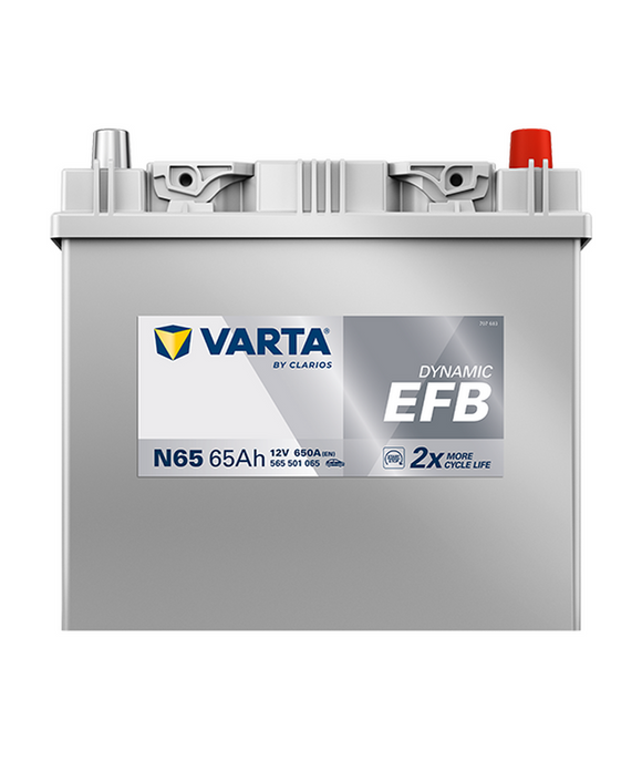 65 Ah Startbatteri Varta Dynamic EFB N65