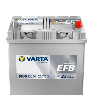 65 Ah Startbatteri Varta Dynamic EFB N65