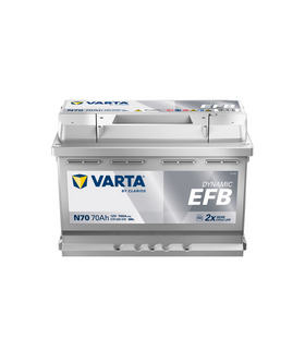 70 Ah Startbatteri Varta Dynamic EFB N70