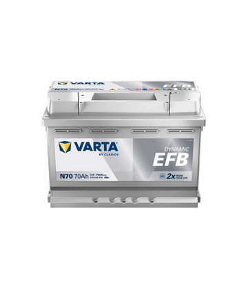 70 Ah Startbatteri Varta Dynamic EFB N70