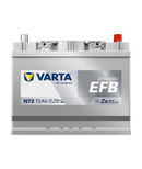 72 Ah Startbatteri Varta Dynamic EFB N72