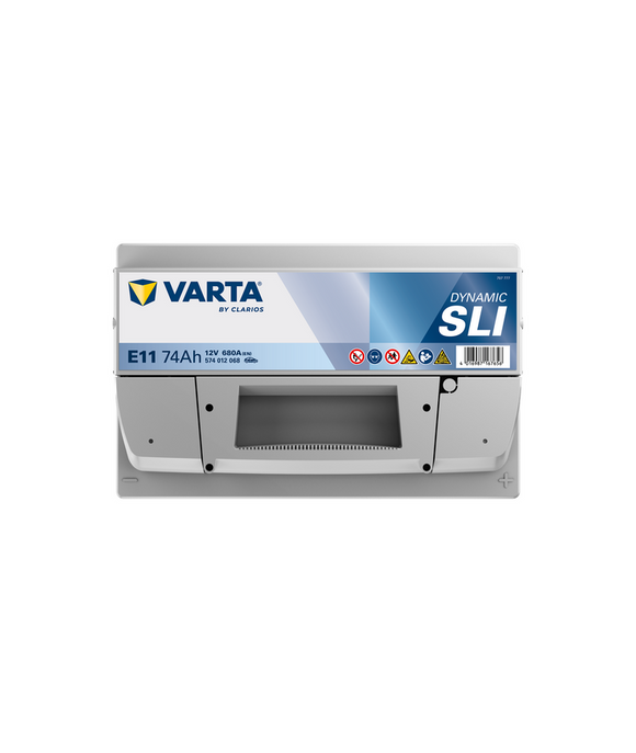 74 Ah Startbatteri Varta Dynamic SLI E11