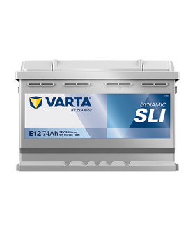 74 Ah Startbatteri Varta Dynamic SLI E12