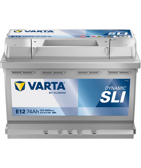 74 Ah Startbatteri Varta Dynamic SLI E12