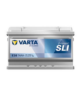 74 Ah Startbatteri Varta Dynamic SLI E38