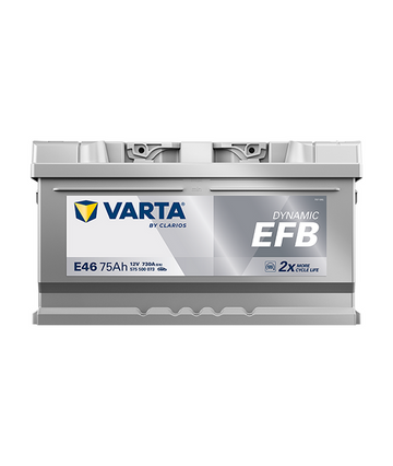 75 Ah Startbatteri Varta Dynamic EFB E46