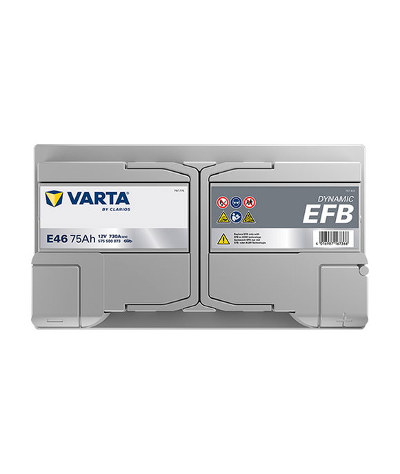 75 Ah Startbatteri Varta Dynamic EFB E46